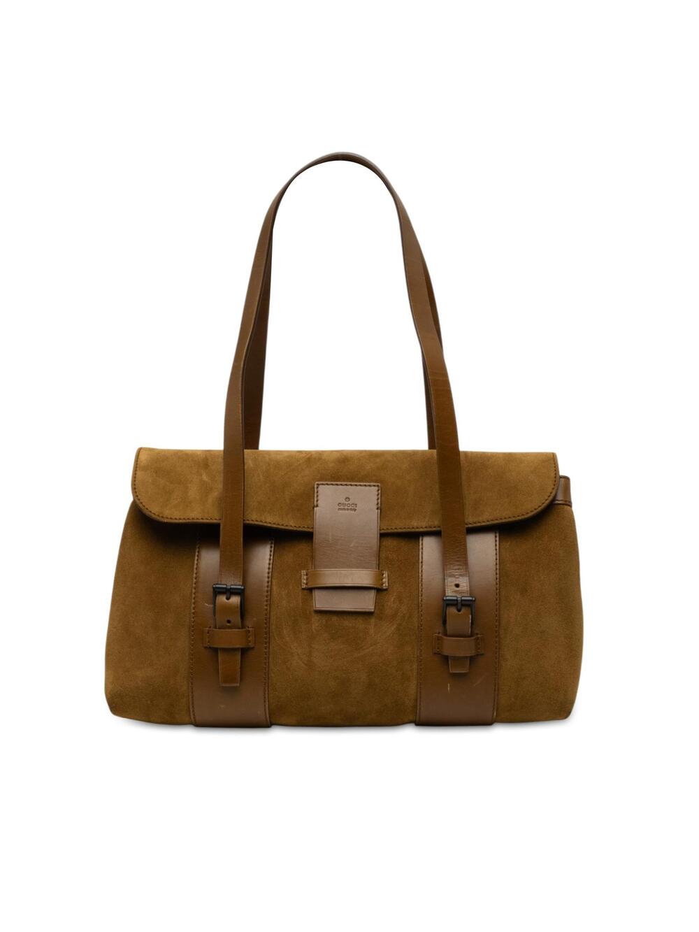 Gucci Suede Leather Shoulder Bag Pre- #341659G42B